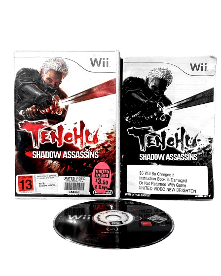 TENCHU Shadow Assassins for Nintendo Wii