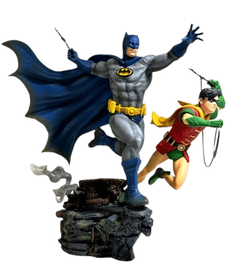Iron Studios Statue: Batman & Robin Art-Scale Statue 1/10 Scale