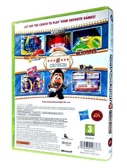 The HASBRO Family Game Night 4 (XBox 360)