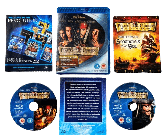 Pirates of the Caribbean Curse of the Black Pearl (BLU-RAY SPECIAL 2-DISC EDITION)