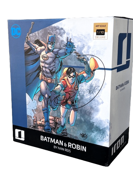 Iron Studios Statue: Batman & Robin Art-Scale Statue 1/10 Scale BOX