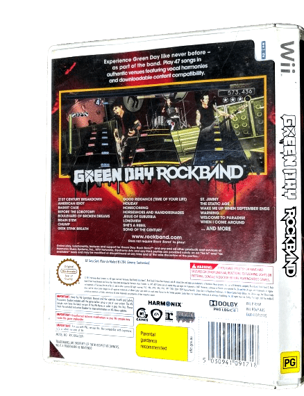 Green Day: Rock Band (Wii)