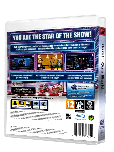 Buzz!: QUIZ WORLD (PS3)