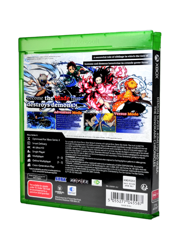 Demon Slayer: Kimetsu no Yaiba The Hinokami Chronicles (XBox One & Series X)