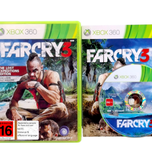 FAR CRY 3 XBox 360 *MINT COMEPLETE*