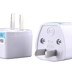 Universal 3 Pin Travel Power Plug Power Adapter Converter (Converts to NZ Plug)
