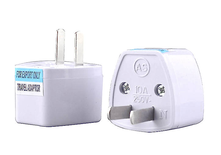Universal 3 Pin Travel Power Plug Power Adapter Converter (Converts to NZ Plug)