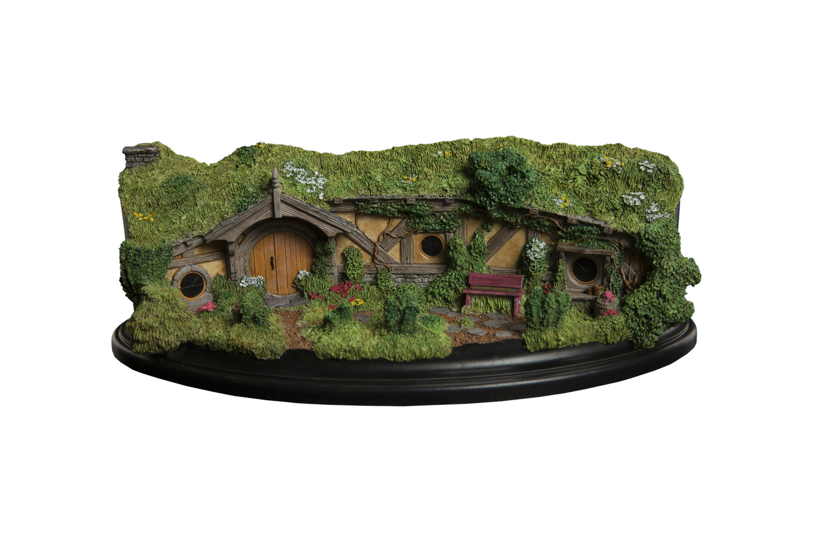 LOTR 23 The Great Garden Smial - Hobbit Hole Statue