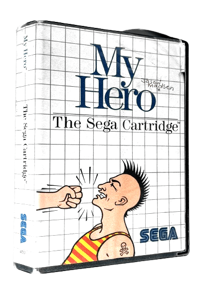 MY HERO The Sega Cartridge (Sega Master System)