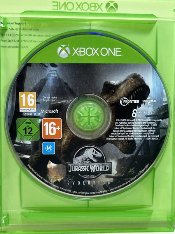 Jurassic World Evolution (XBox One)
