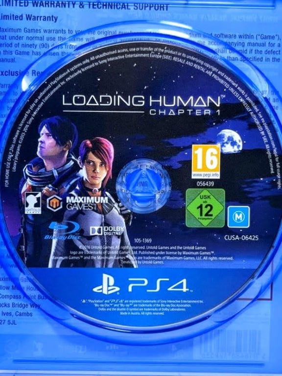 LOADING HUMAN Chapter 1 (PS4 VR) *MINT COMPLETE* - Image 3