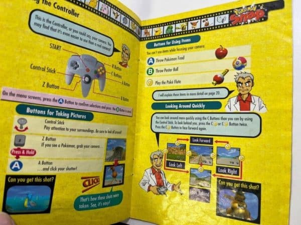 N64 Instruction Booklet: POKEMON SNAP - Image 6