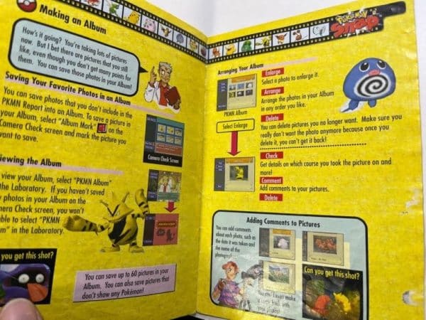 N64 Instruction Booklet: POKEMON SNAP - Image 10