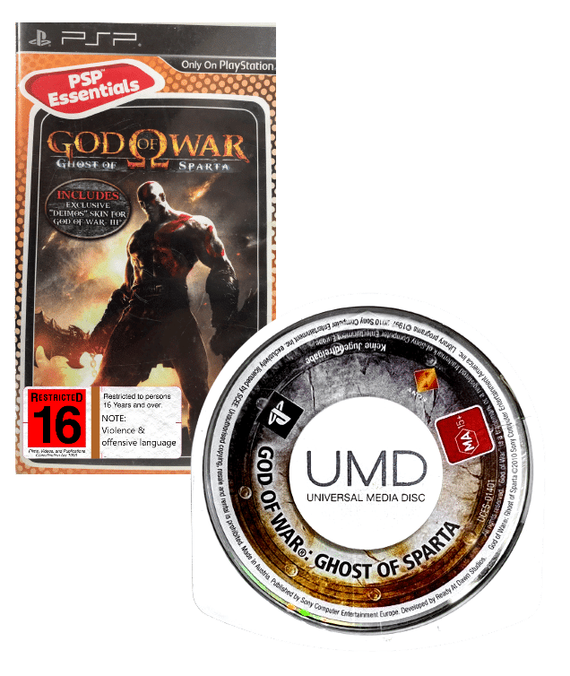 God of War: Ghost of Sparta (PSP) *MINT COMPLETE*