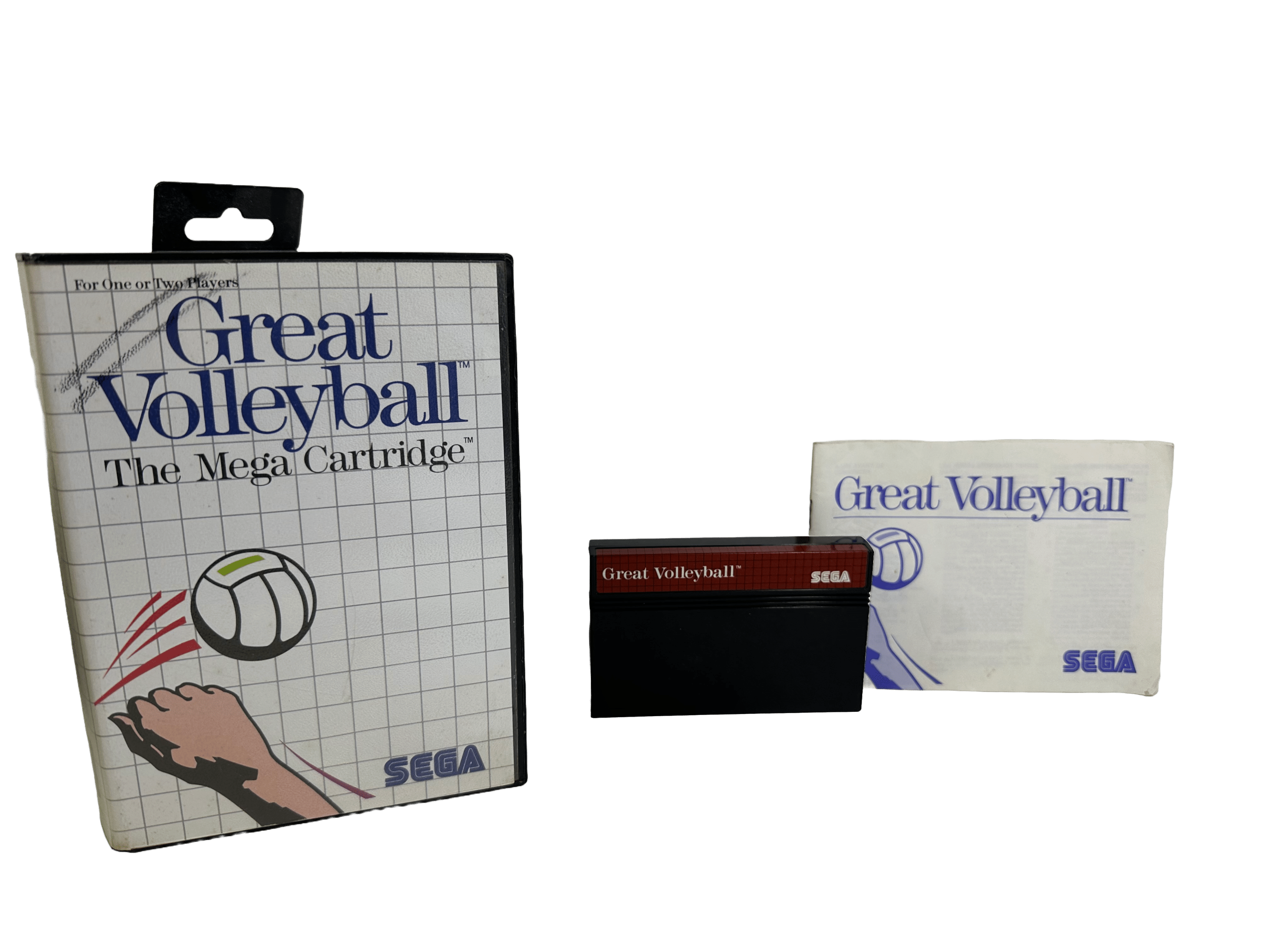 Great Volleyball The Mega Cartridge (Sega Master System) *COMPLETE*