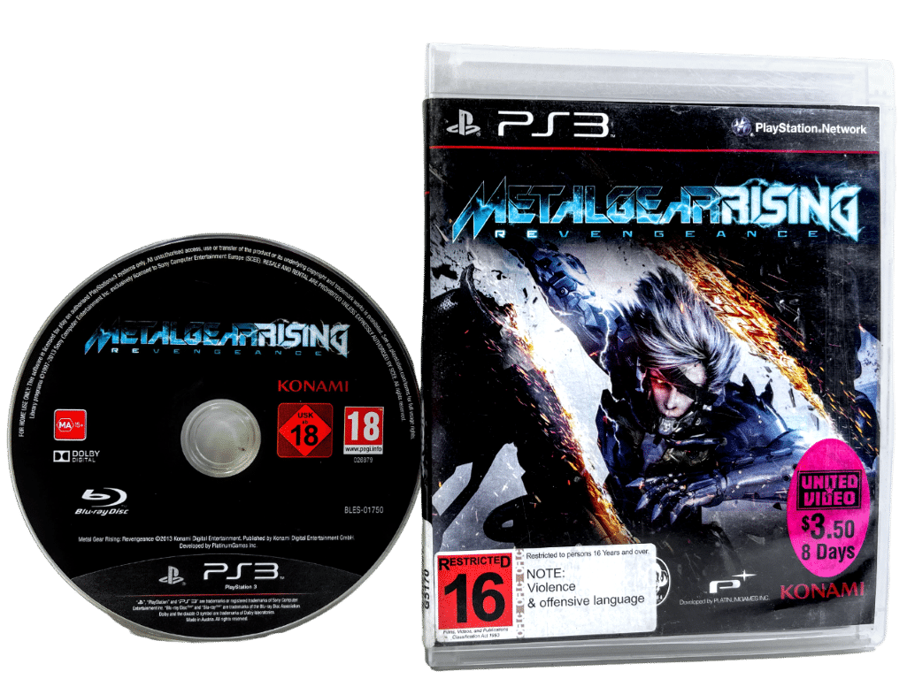 Metal Gear Rising Revengeance PS3 game