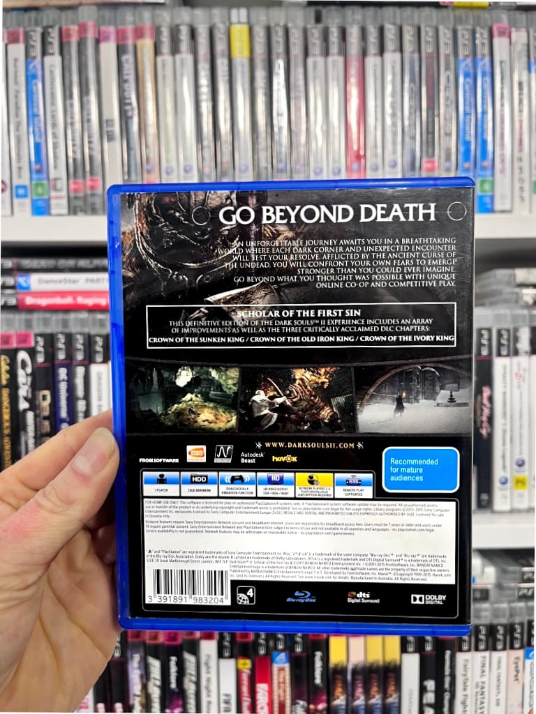 Dark Souls II: Scholar of the First Sin (PS4) *COMPLETE AND COMPLETE* - Image 3