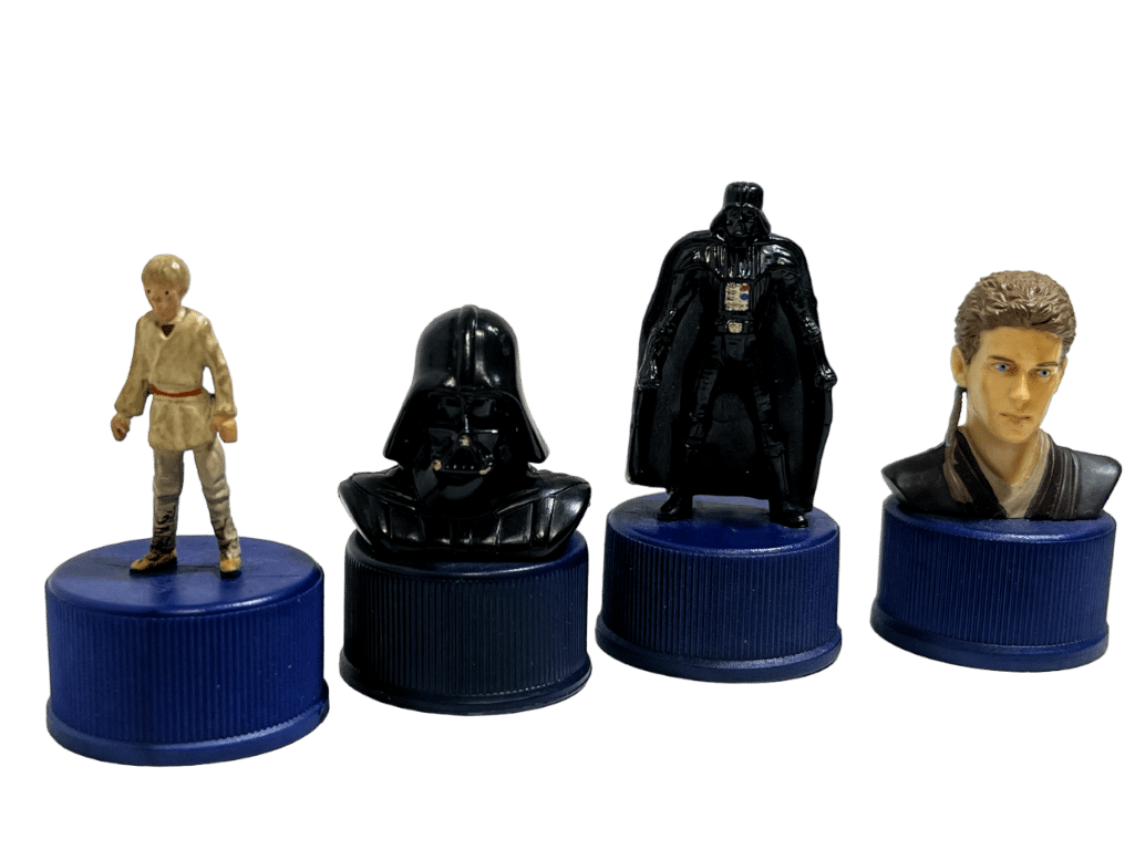 Retro Star Wars Episode 2 (2002) Collectible Pepsi Bottle Tops