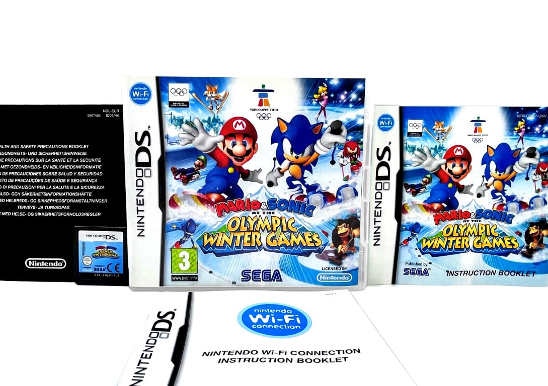MARIO SONIC at the Olympic Winter Games (DS) *MINT COMPLETE
