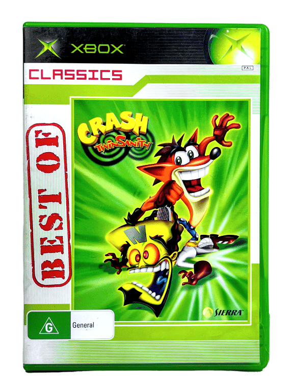 Crash Bandicoot: CRASH TWINSANITY (Xbox)