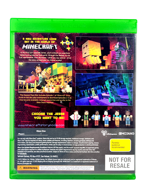 Minecraft: Story Mode (Xbox One)