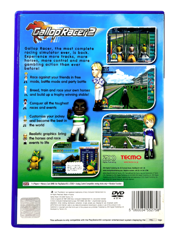 At the Races Presents GALLOP RACER 2 (PS2