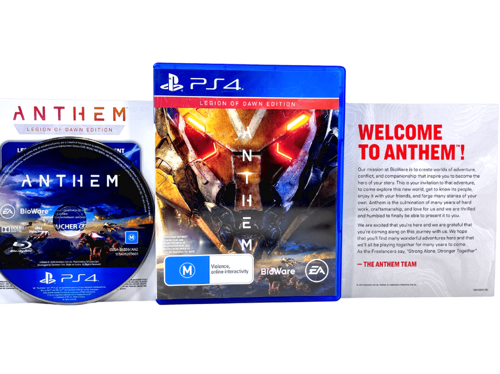 ANTHEM: LEGION OF DAWN EDITION (PS4) *MINT COMPLETE* Appleby Games