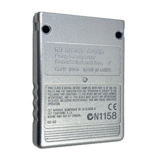 Official SONY PS2 Memory Card (SILVER)