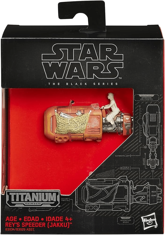STAR WARS The Black Series Titanium Series 05 REY'S SPEEDER (JAKKU)