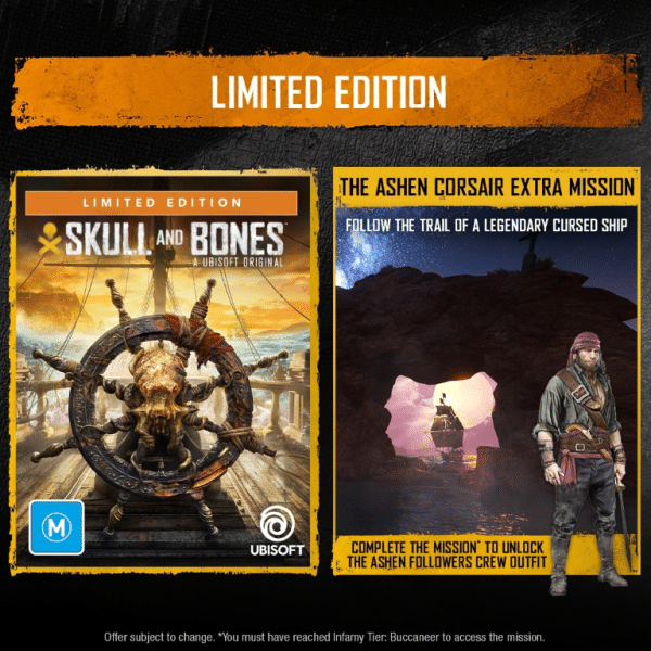 SKULL and BONES Limited Edition (XBox Series X) *NEW* - Image 3