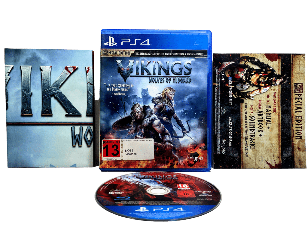 VIKINGS: Wolves of Midgard (PS4) *COLLECTOR'S POSTER EDITION* - Image 2