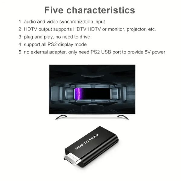PS2 to HDMI Adapter (PlayStation 2 through HDMI!) *IN STOCK NOW* - Image 4