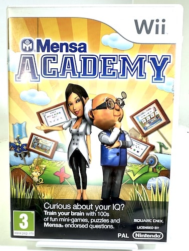 Mensa Academy (Wii) *MINT COMPLETE*