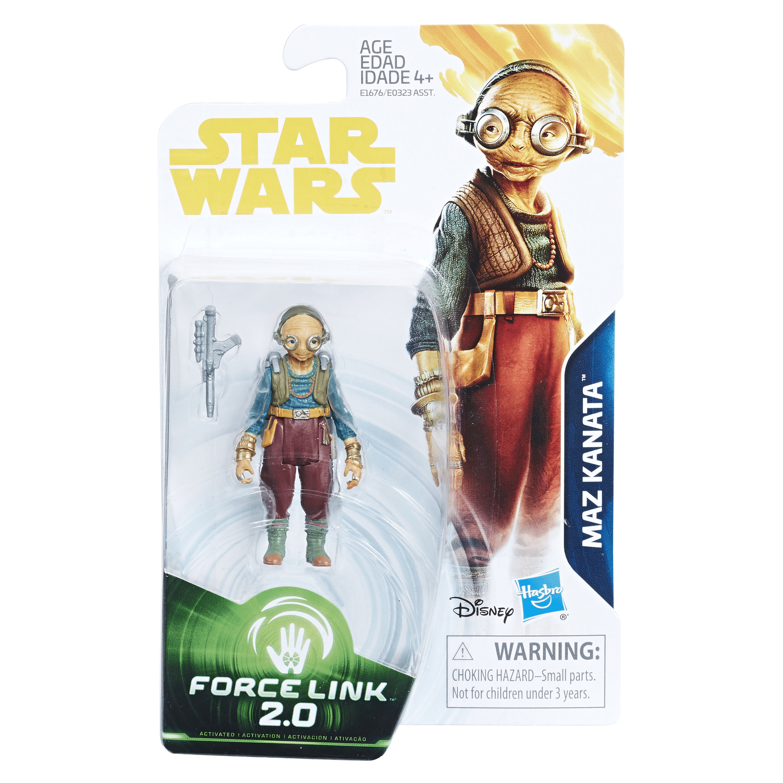 STAR WARS Force Link 2.0 Action Figure: MAZ KANATA