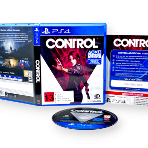 CONTROL The Video Game (PS4) *MINT COMPLETE*