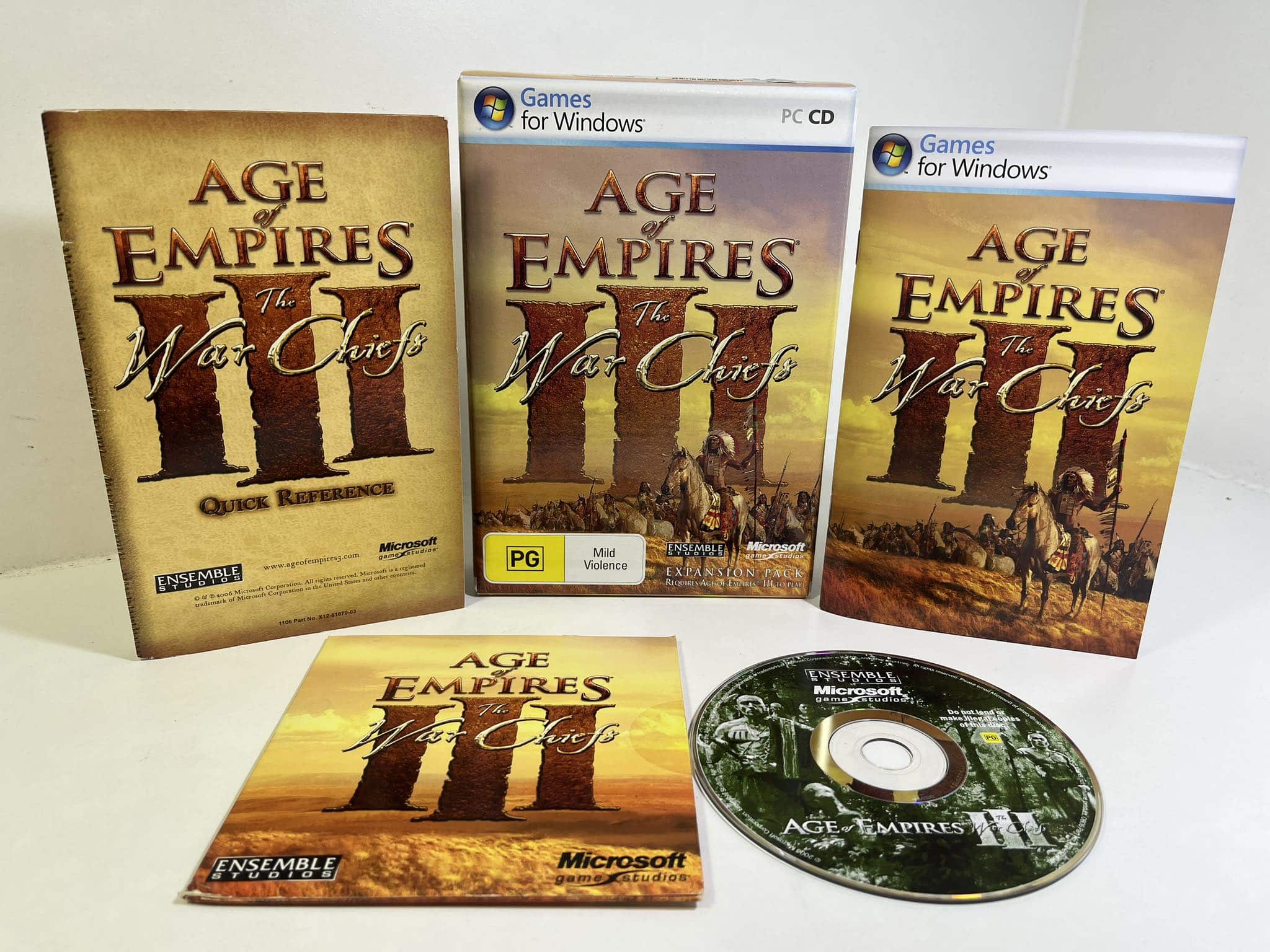 Age of empires III - the war chiefs (big box)