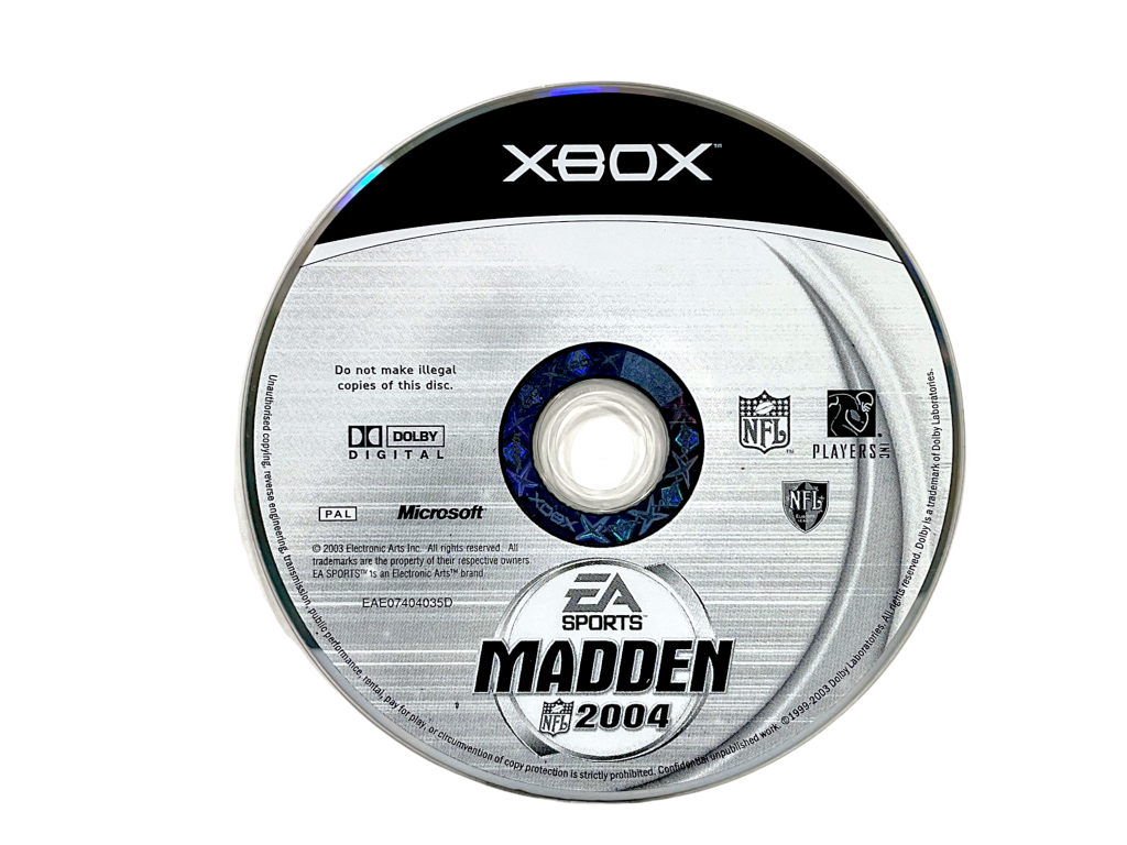 XBox Game: EA Sports MADDEN NFL 2004