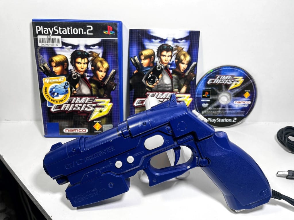 Time Crisis COMPLETE PLAYING BUNDLE (Authentic Match) *MINT