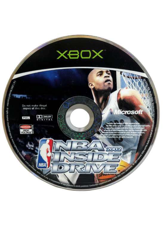 XBox Game: NBA Inside Drive 2002 Appleby Games