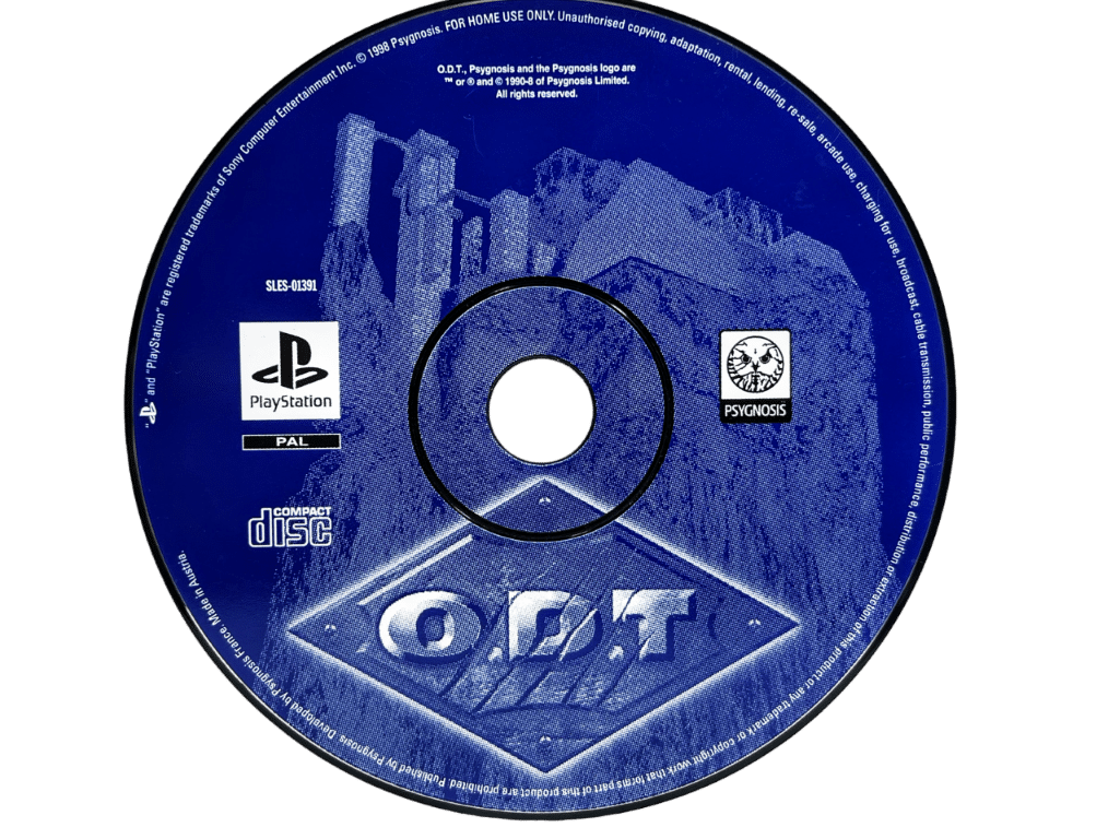 PS1 Game: O.D.T. Escape or Die Trying ODT