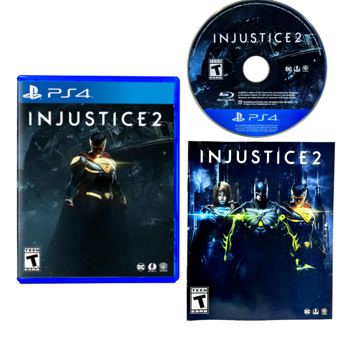 INJUSTICE (PS4) *GENUINE BOOKLET EDITION* Appleby Games