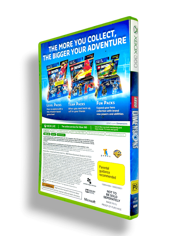 LEGO DIMENSIONS (Xbox 360 - RARE)