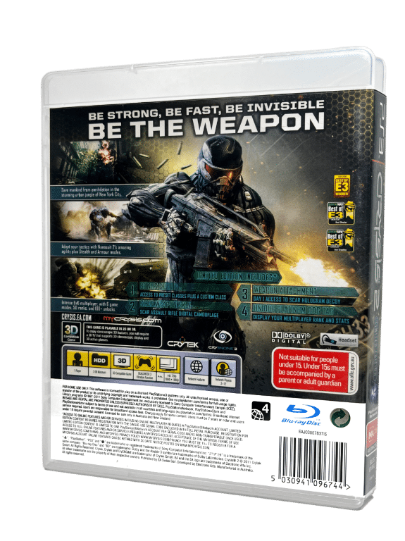 CRYSIS 2 (Crisis 2) LIMITED EDITION (PS3)