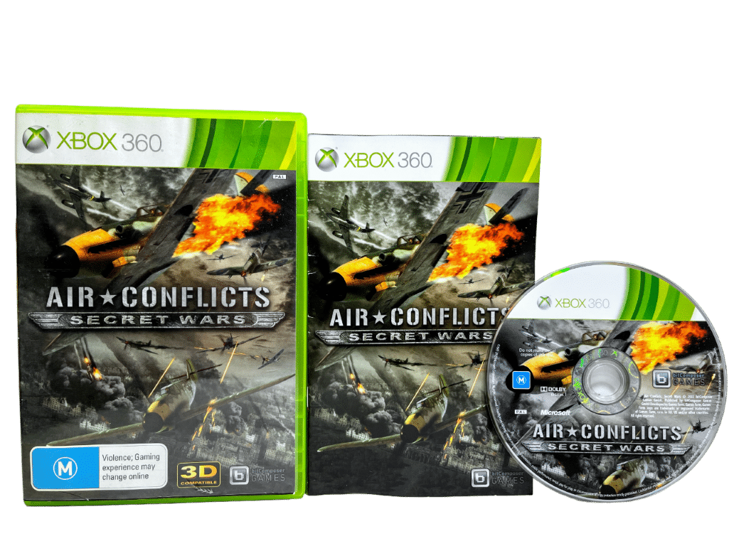 Air Conflicts: Secret Wars (RARE) XBOX 360