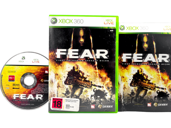 F.E.A.R. First Encounter Assault Recon (FEAR - RARE) XBox 360 Edition