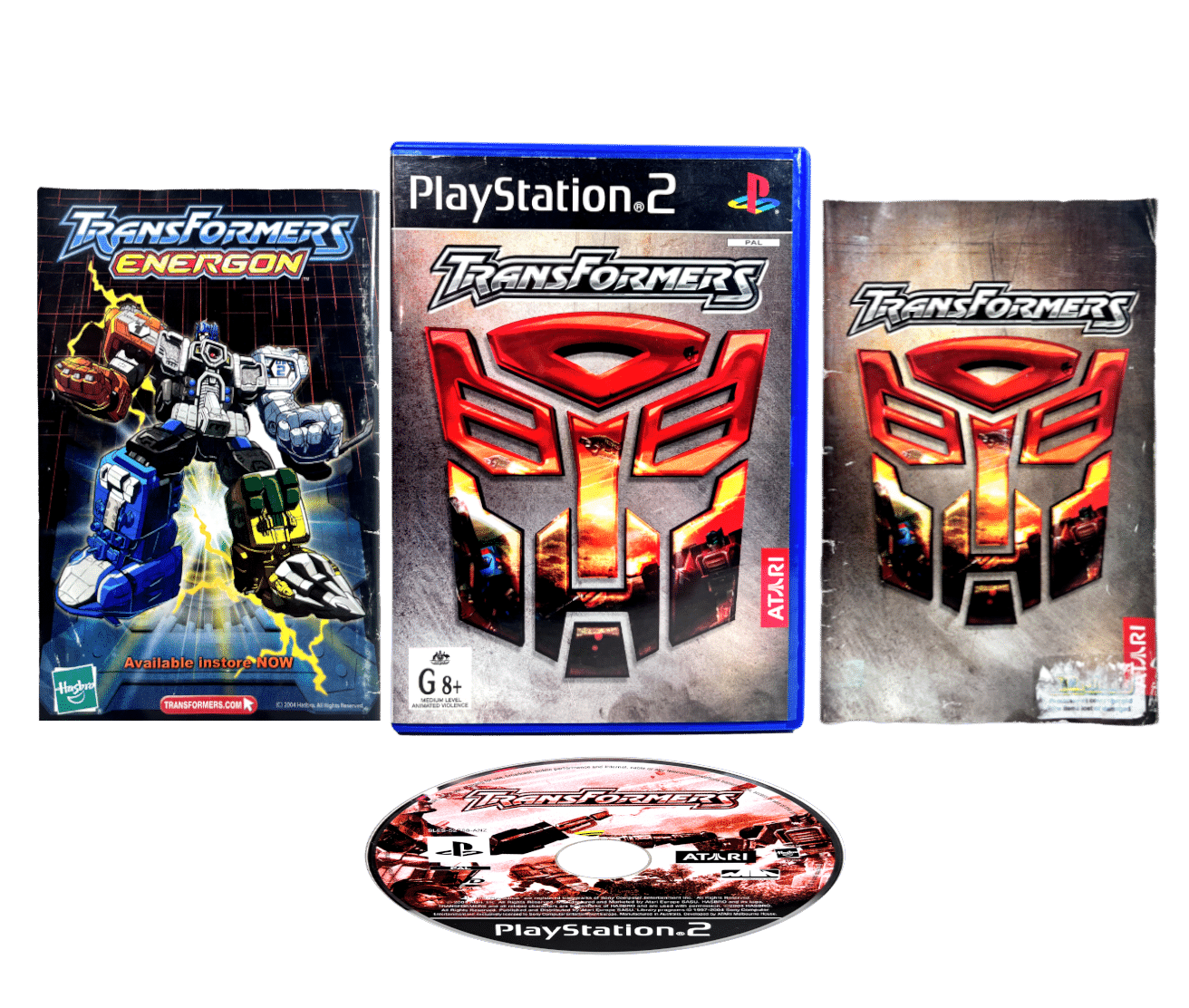 TRANSFORMERS Atari Armada 2004 Edition (PS2)