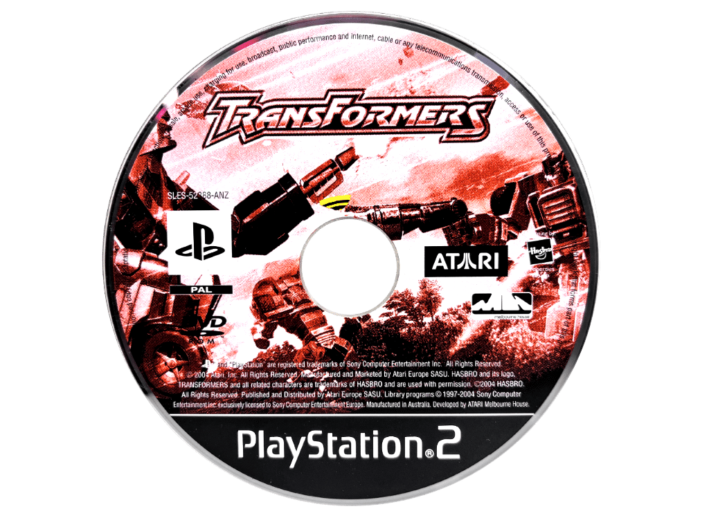 TRANSFORMERS Atari Armada 2004 Edition (PS2)