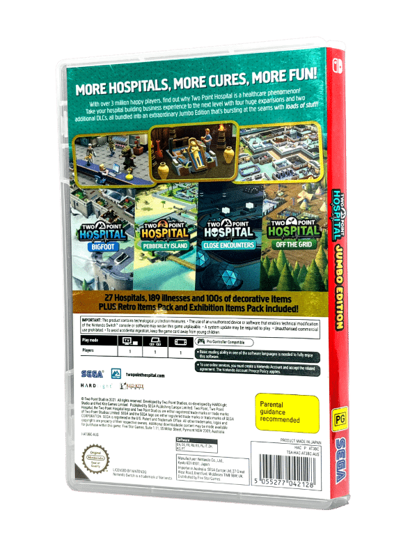 Two Point Hospital: JUMBO Edition (Nintendo Switch)