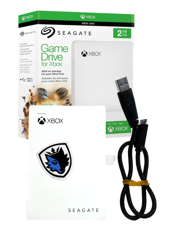 2TB Seagate Game Drive for Xbox (White) Appleby Games