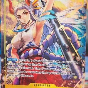 One Piece TGC Kingdoms of Intrigue Yamato (Alternate Art) OP04-112